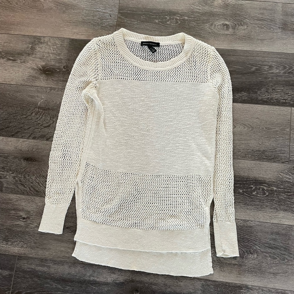 COPY - Banana Republic Crochet Sweater